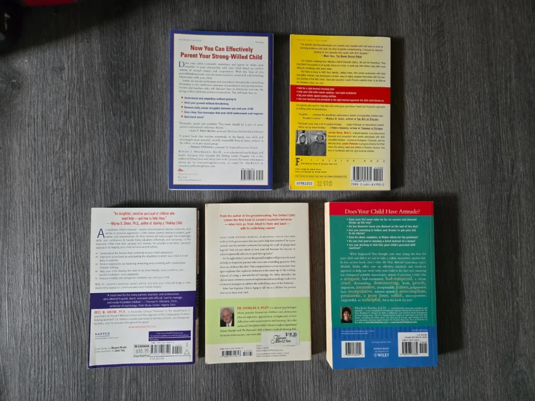 5 Books * Parents/Educators * Explosive, Strong Willed, Children - photo 2