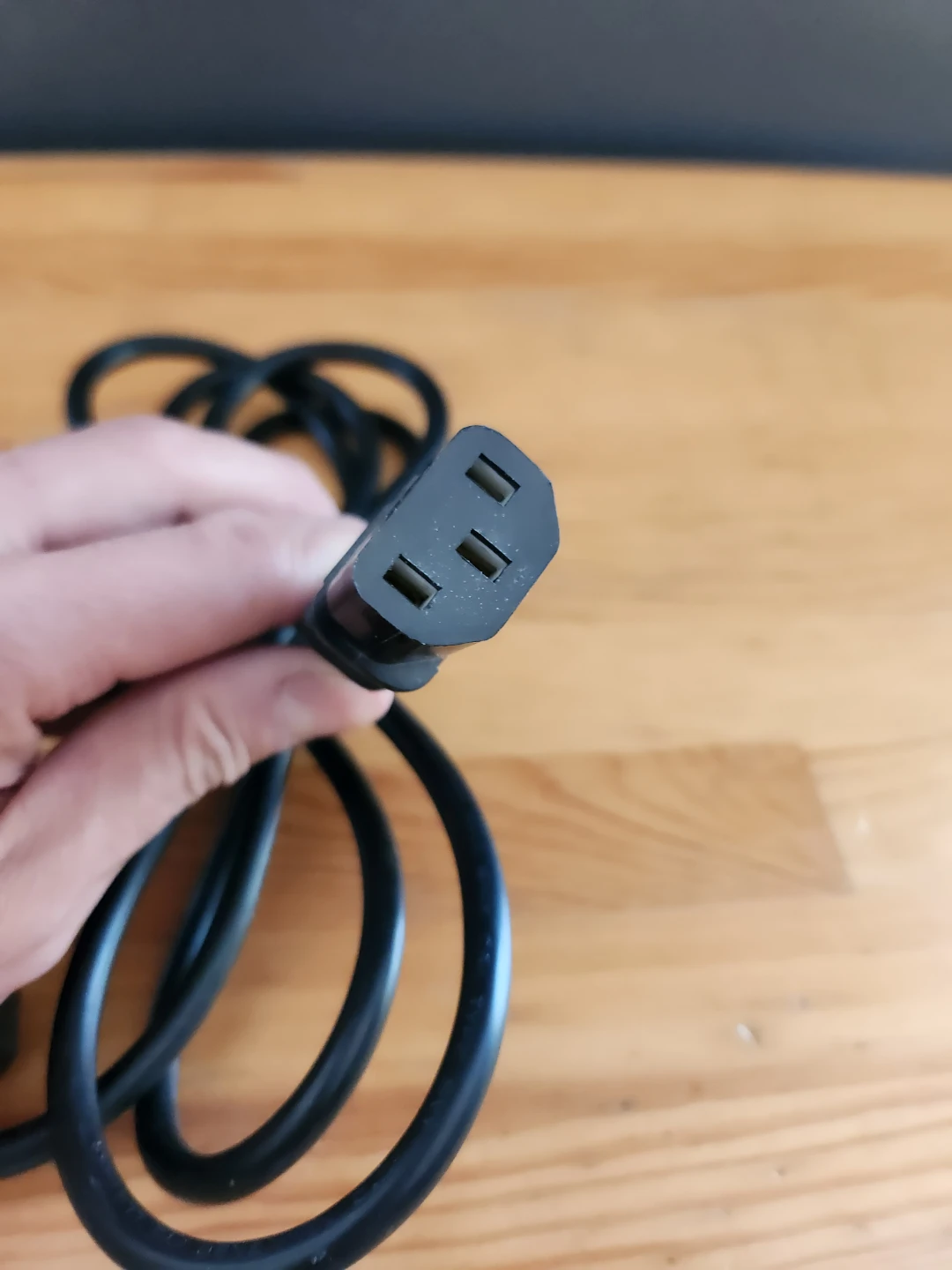 3-Prong Grounded Replacement Power Cord 6ft - photo 2