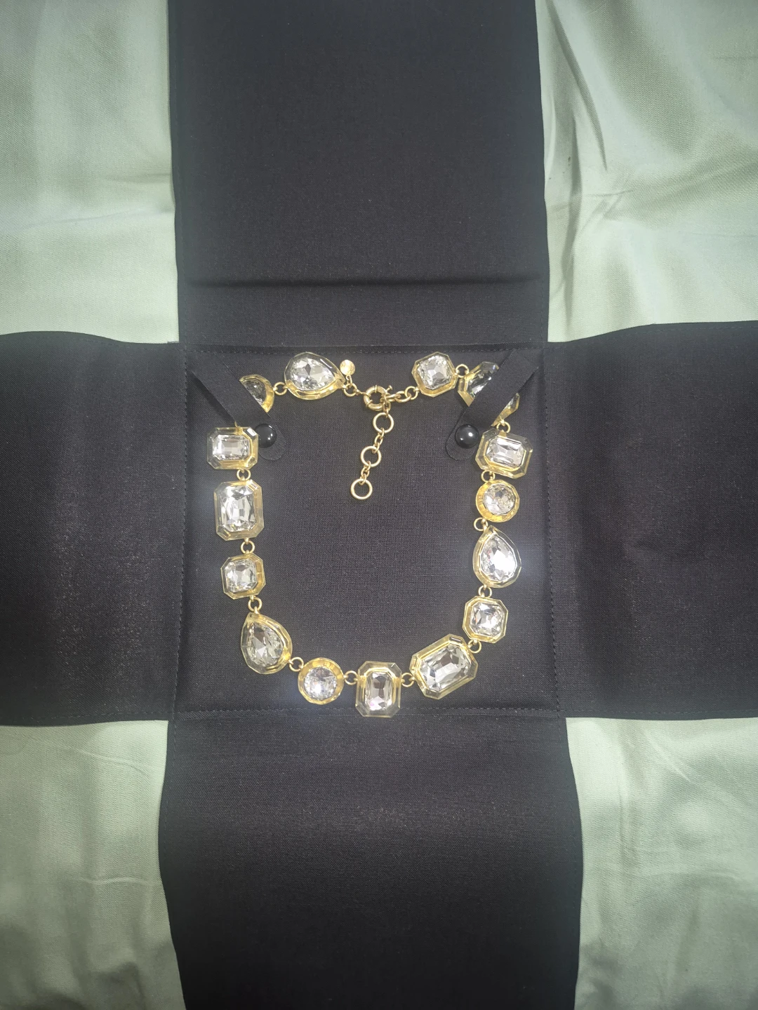Pearl and Crystal Beaded Necklace Set - photo 2