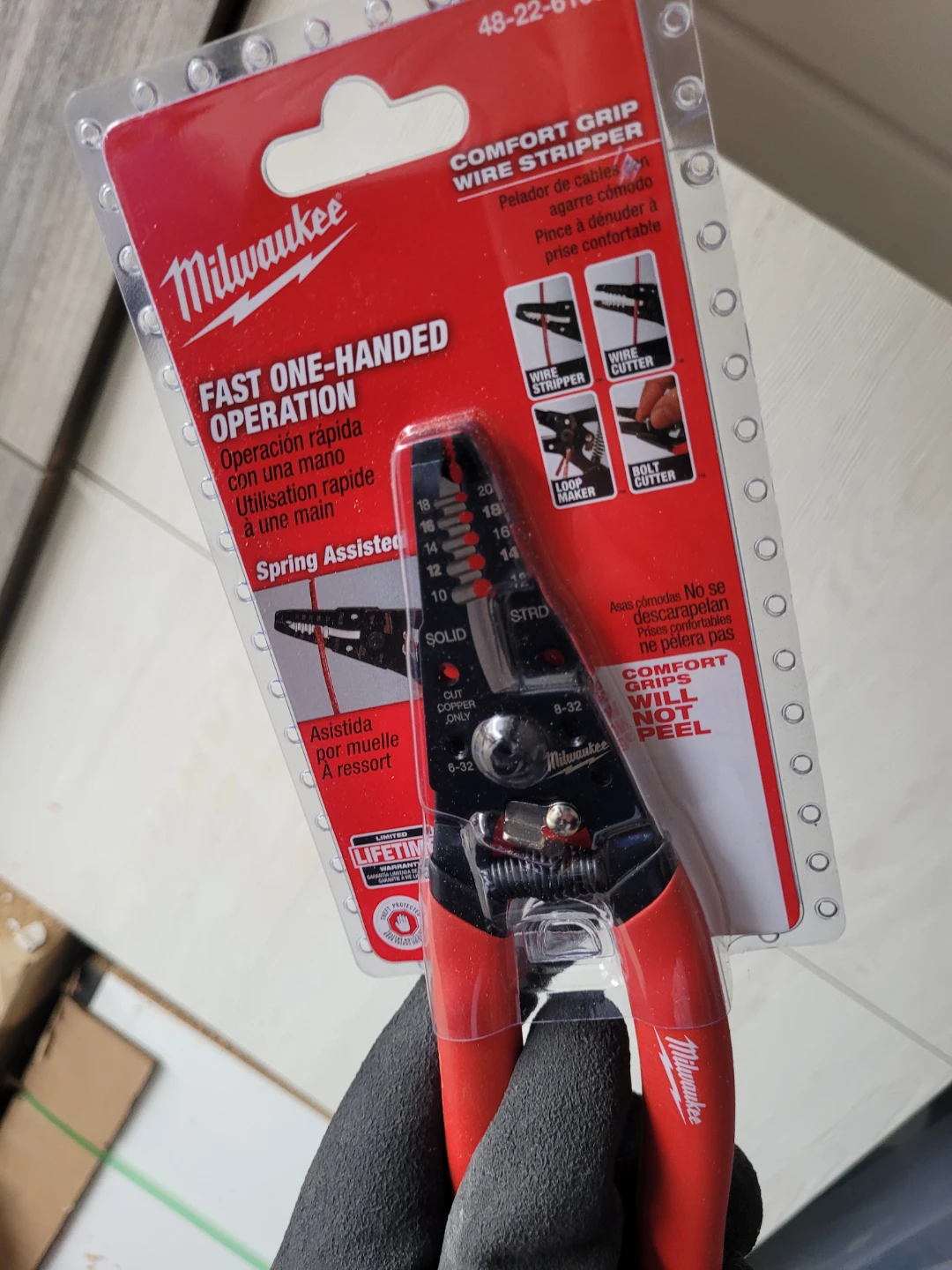 Milwaukee Comfort Grip Wire Stripper
