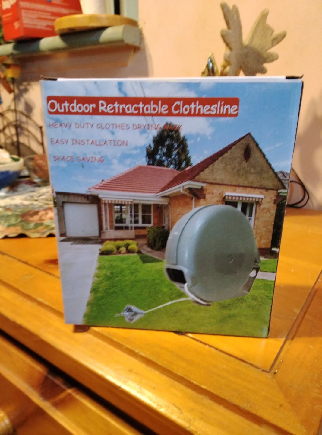 Outdoor Retractable Clothesline
