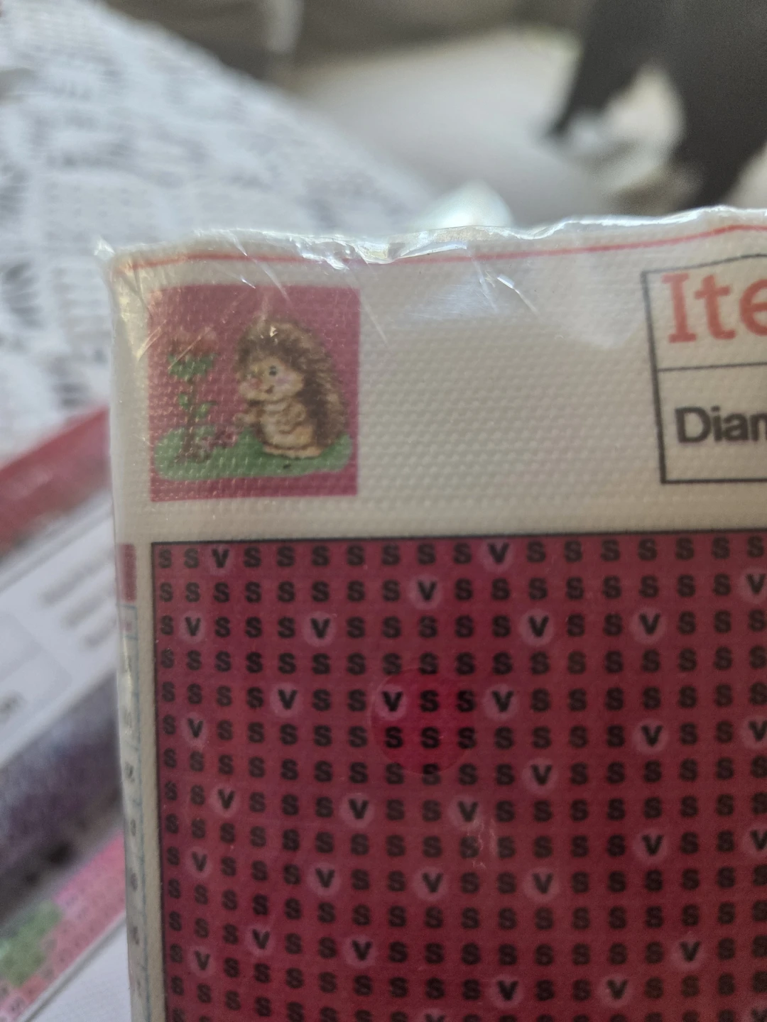 Diamond Painting Kit - Cute Hedgehog