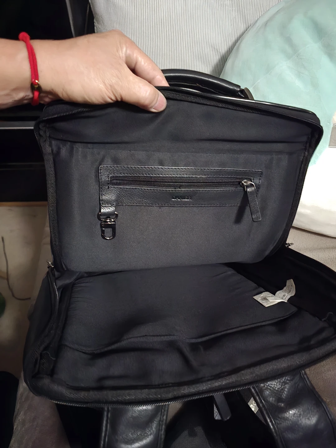 Danier Black Leather Backpack - photo 3
