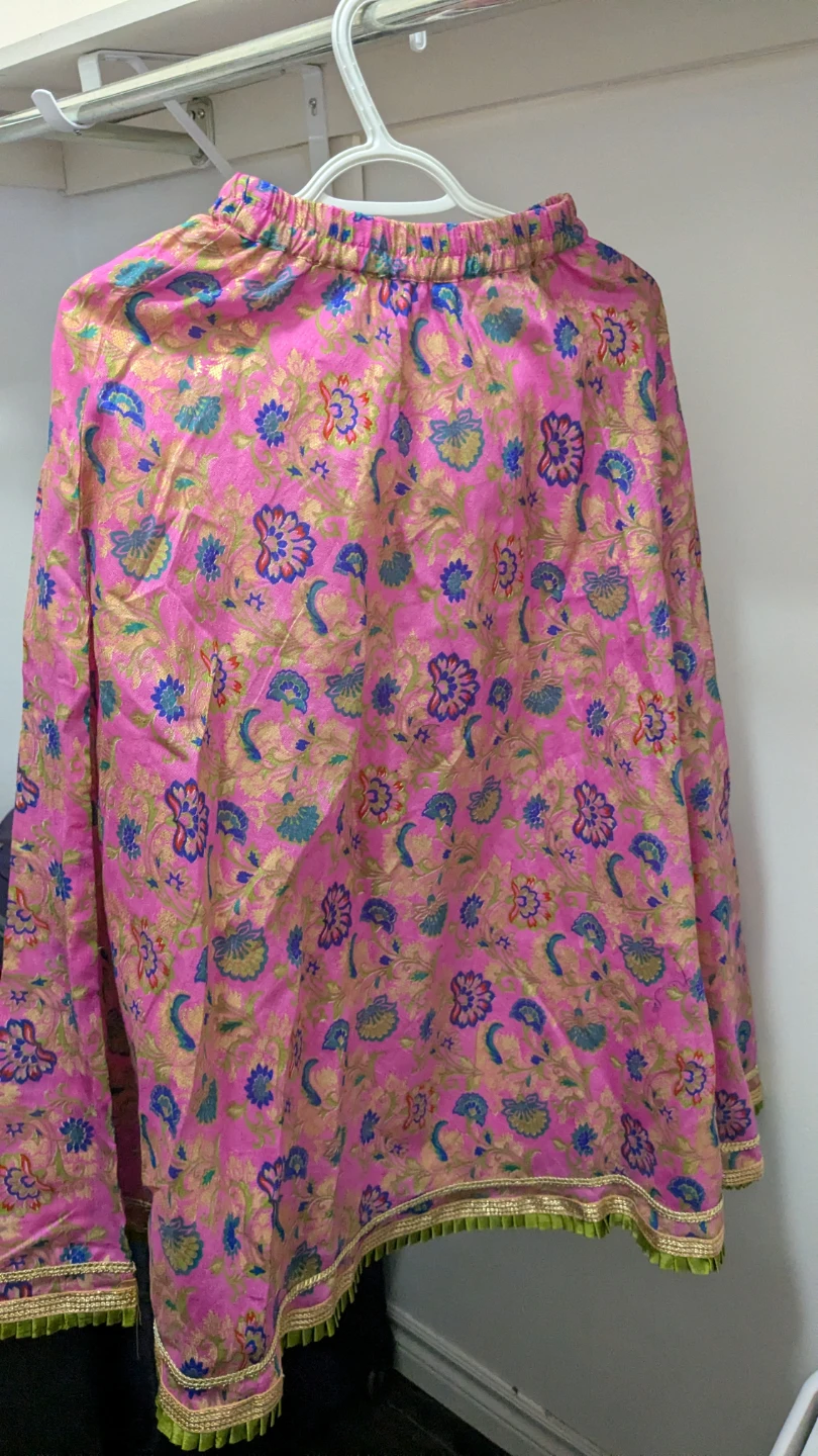 PS Peaches Girls 7-8 Yrs Pink Floral Outfit - photo 4