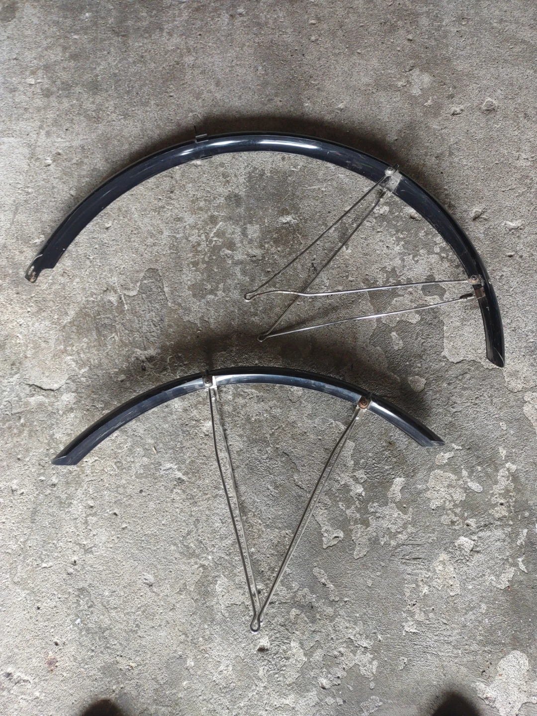 Set of 2 Black Bicycle Fenders - photo 3
