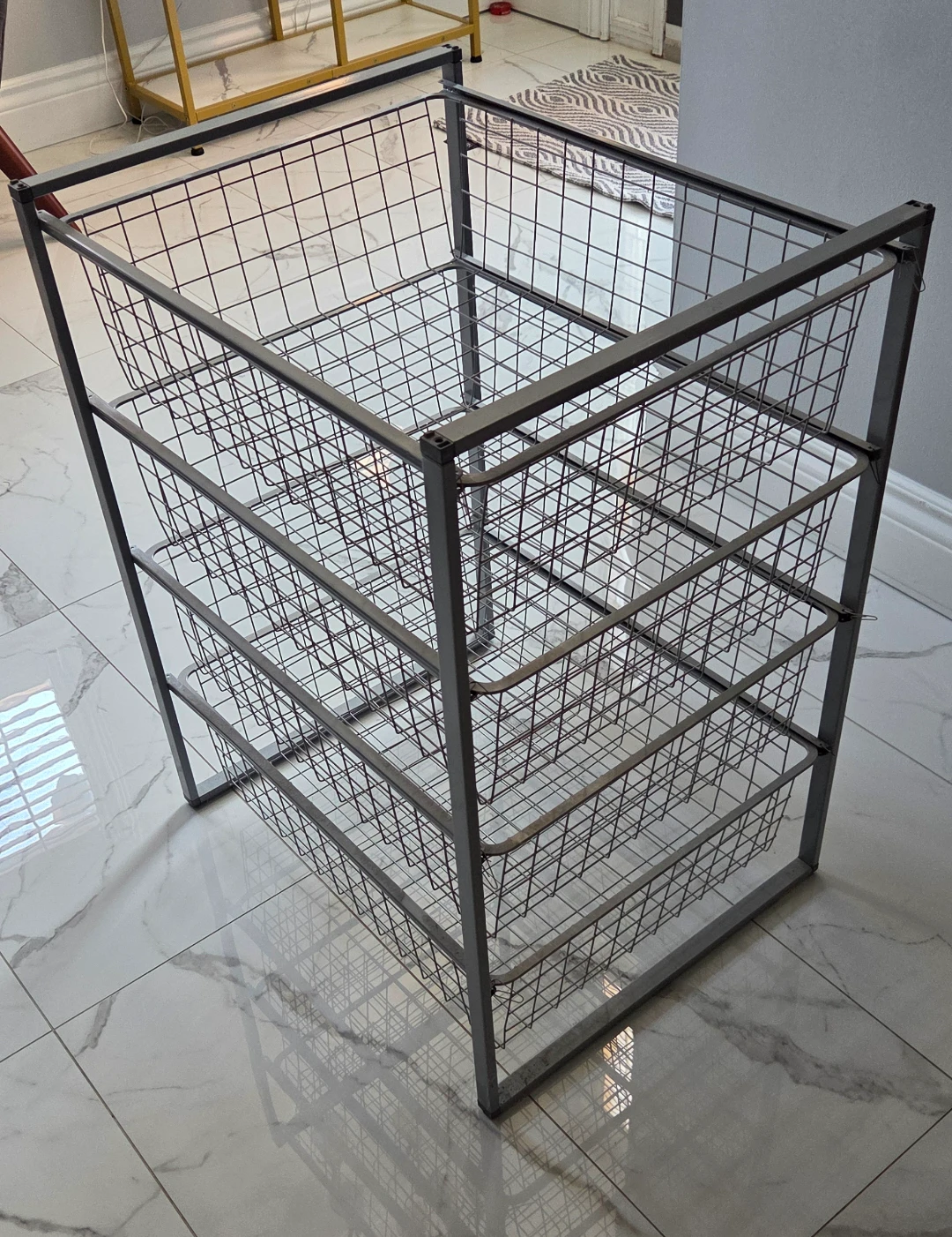 IKEA JONAXEL Storage Unit with Wire Baskets – Great Condition - photo 2