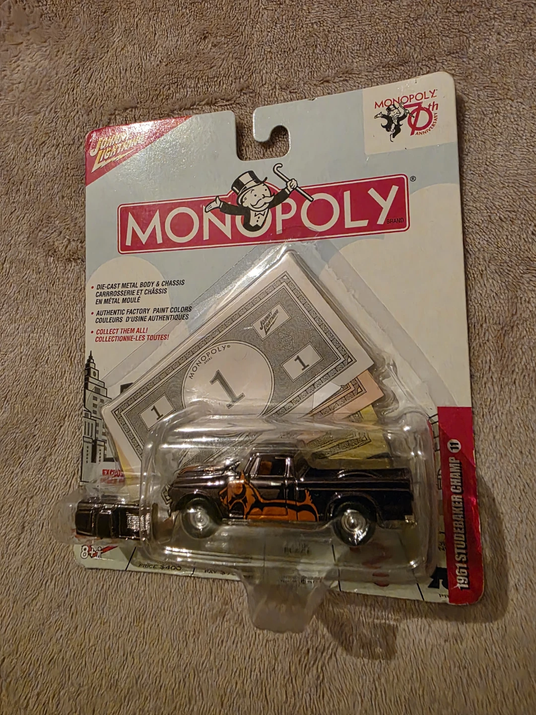Johnny Lightning Monopoly Die-Cast Cars (Set of 8) - photo 3