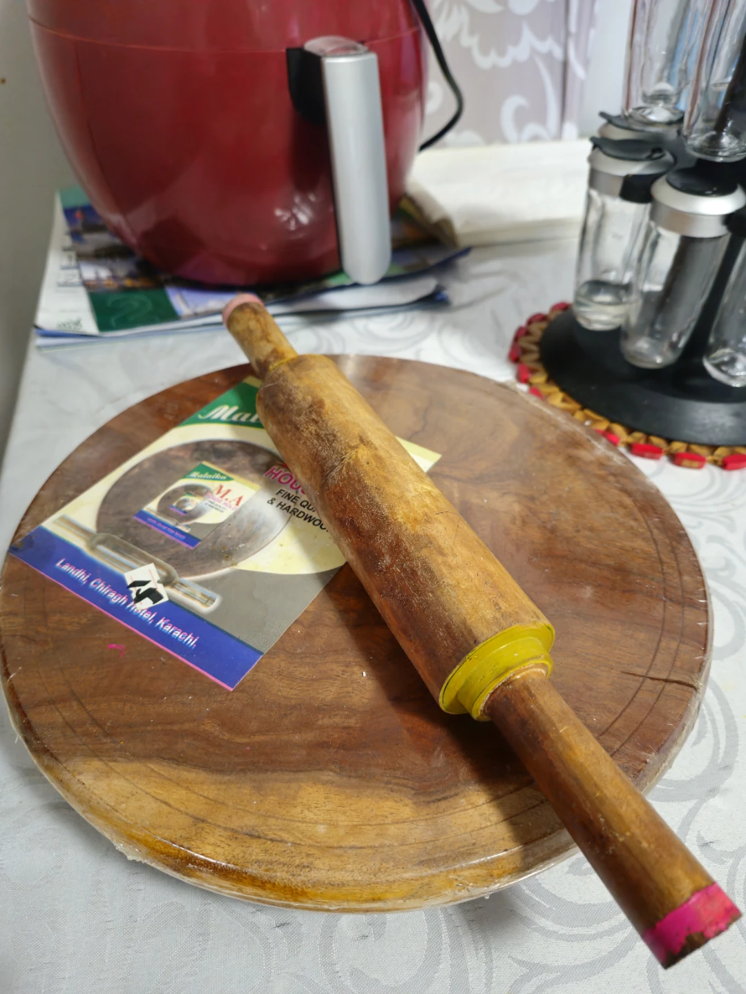 Rolling pin and stand