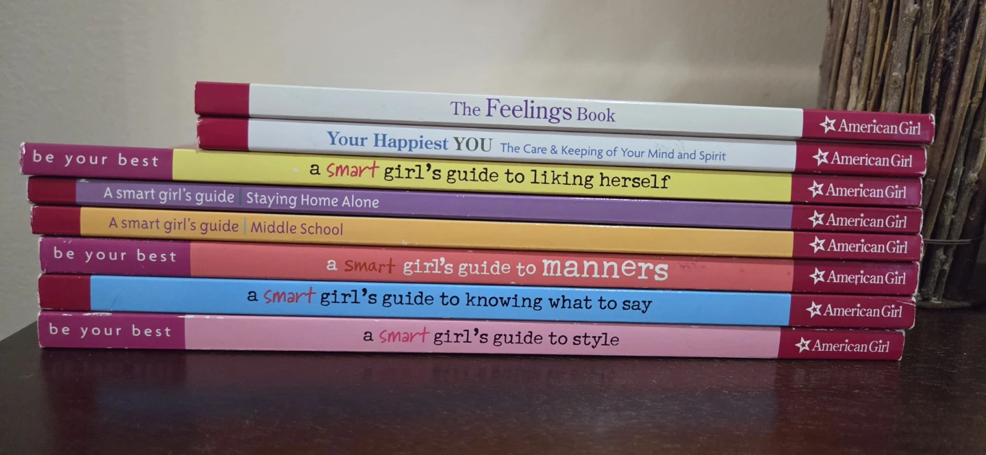 8 American Girl  Books, $5 each or take all for $30