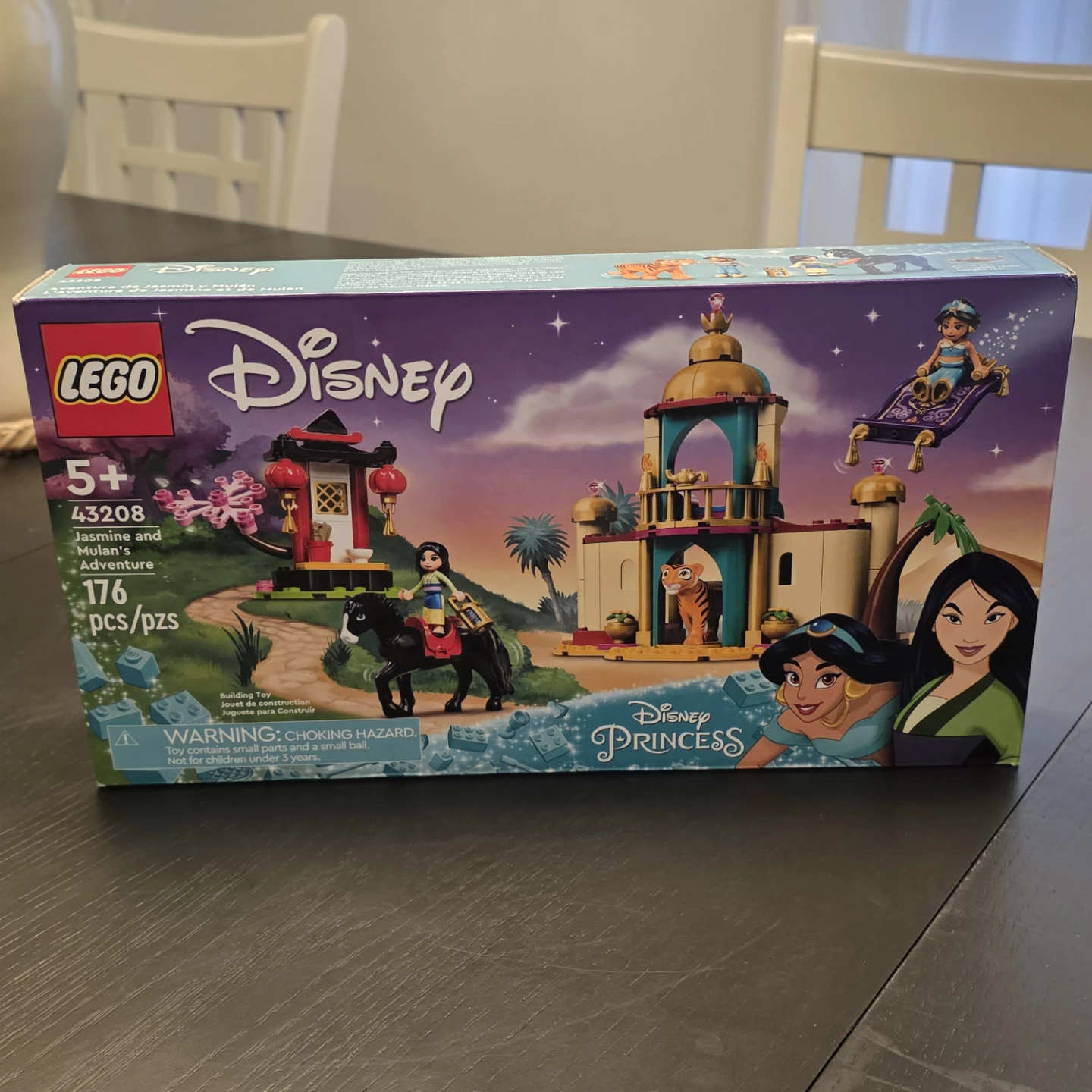 LEGO Disney Princess Jasmine and Mulan's Adventure 43208
