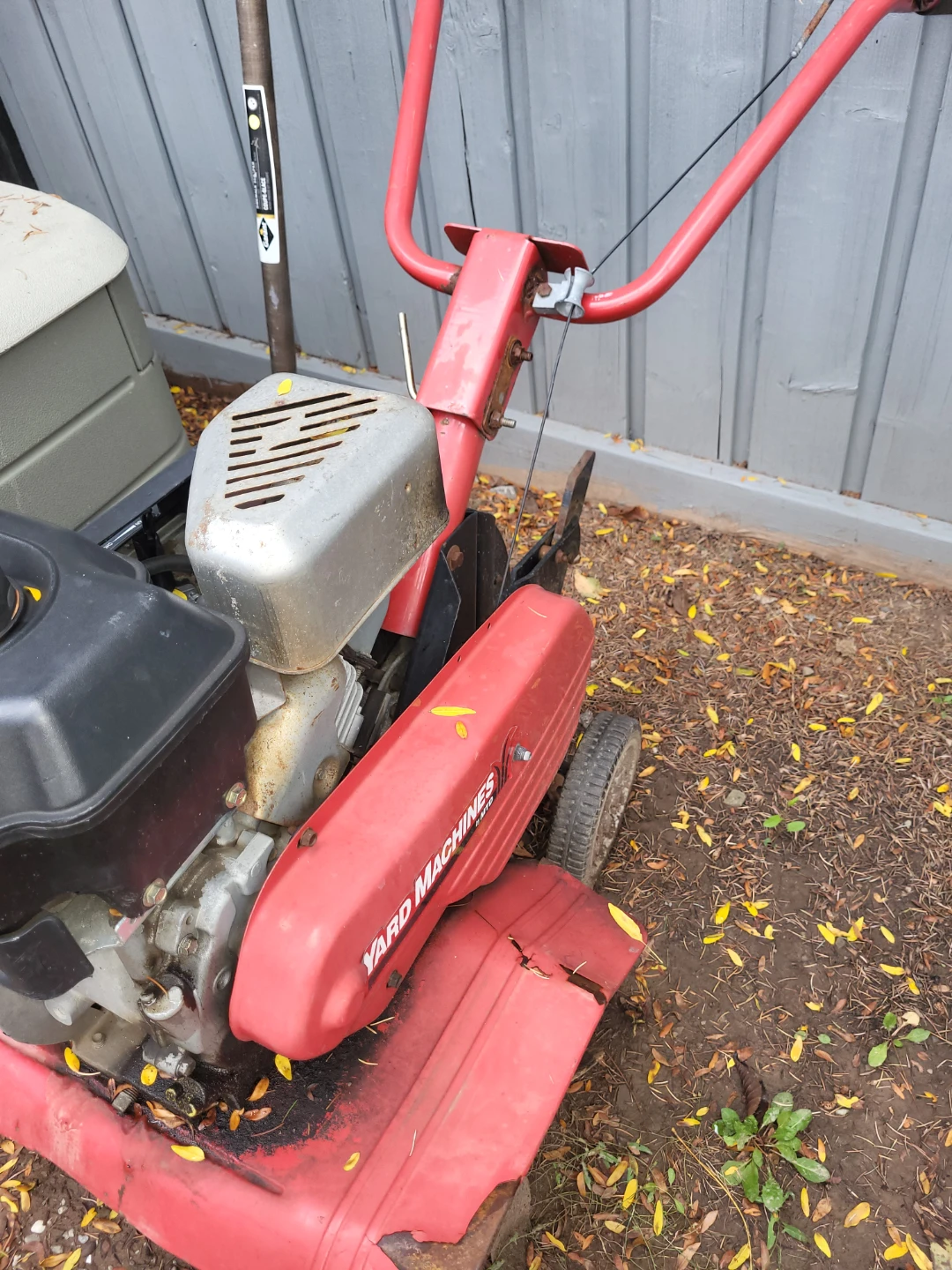 Yard Machines Tiller