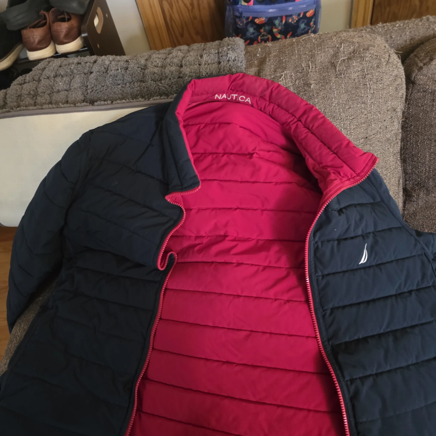 Nautica Puffer Jacket and Clothing Bundle