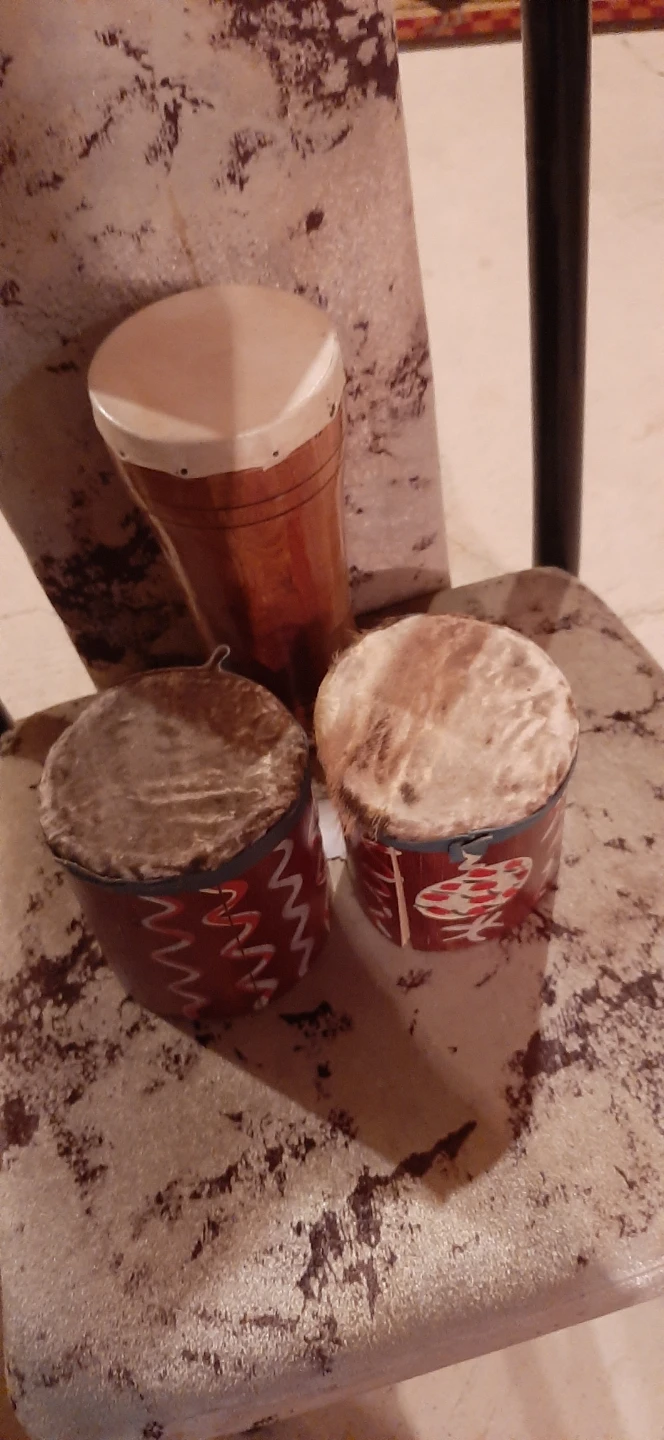 Set of 3 Djembe Drums