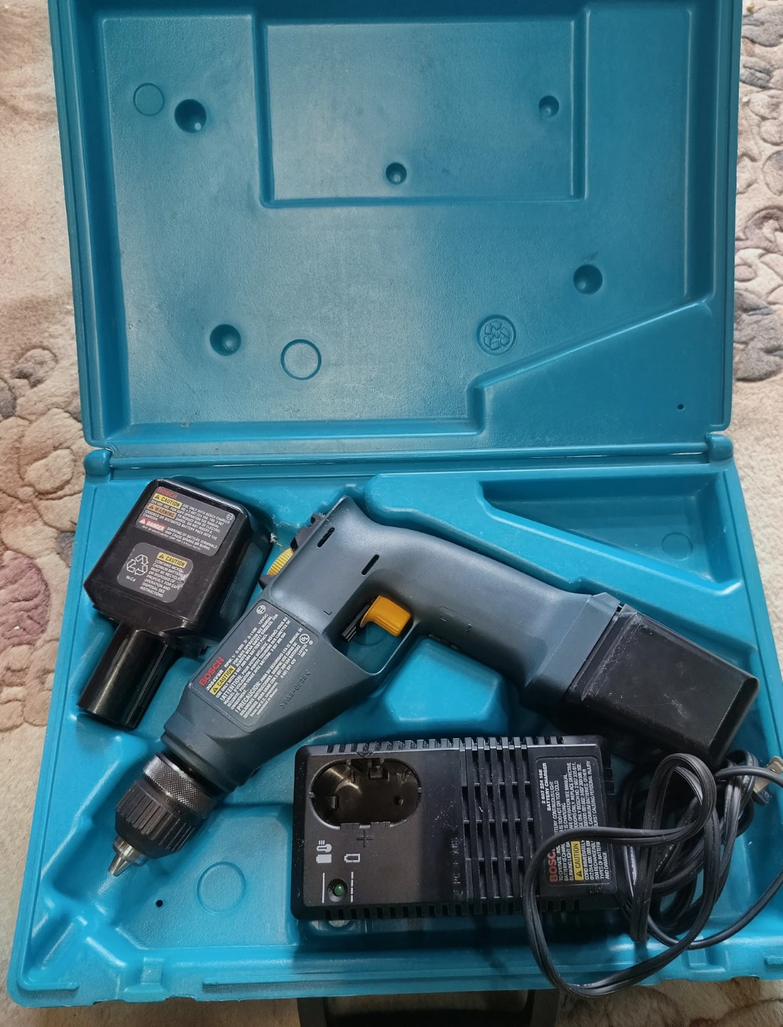 Bosch Cordless Drill with Charger and Battery