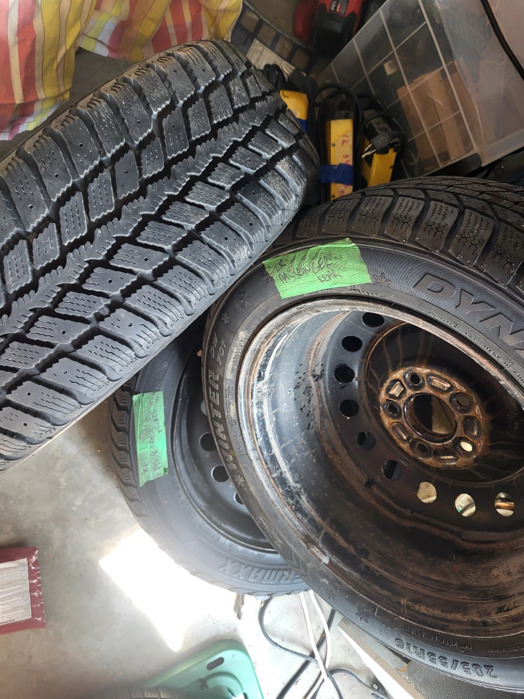 Winter Tires on Rims - photo 3