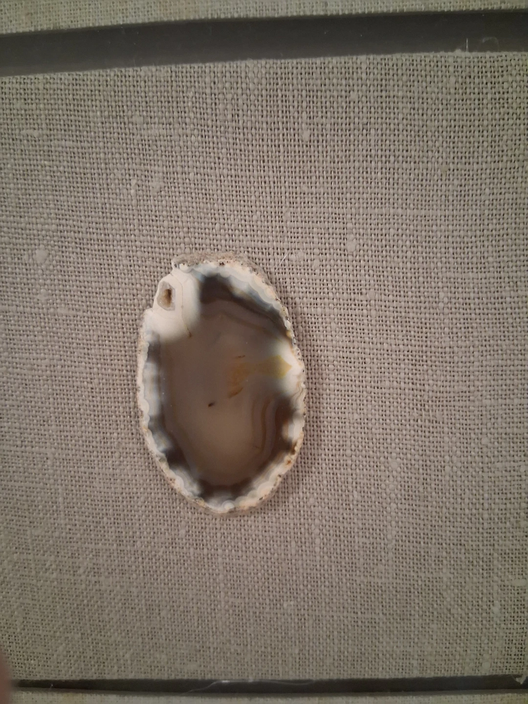 Set of Two Framed Agate Stone Wall Art - photo 3