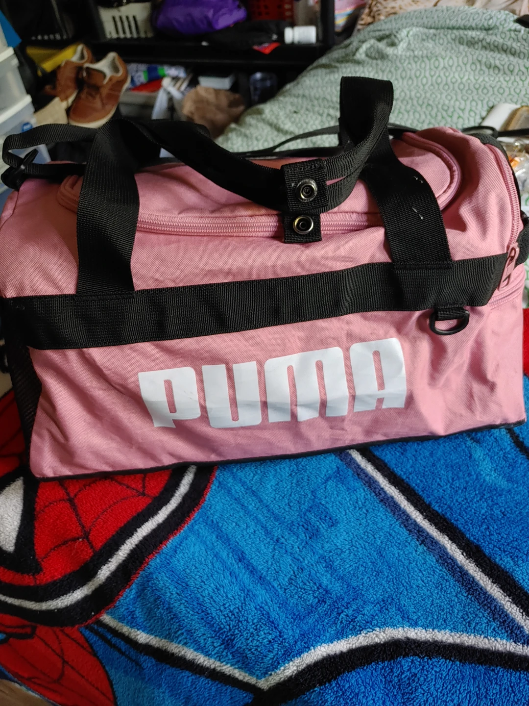 Puma Pink Duffel Bag