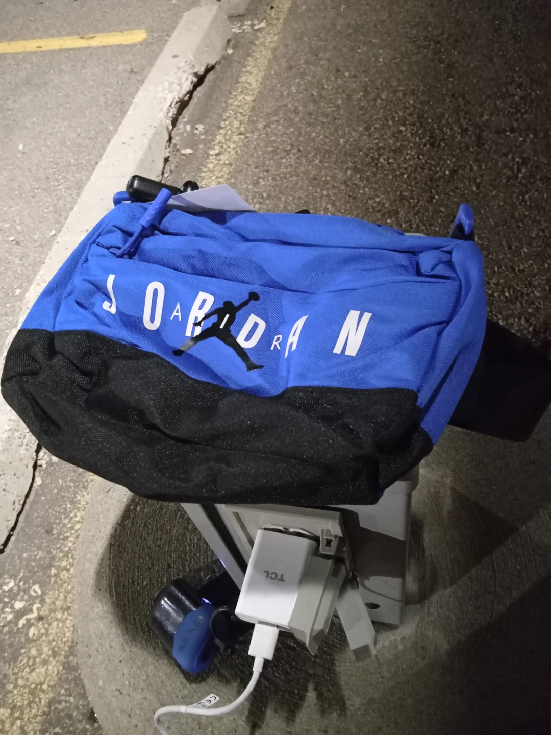 Jordan Blue and Black Crossbody Bag - photo 3