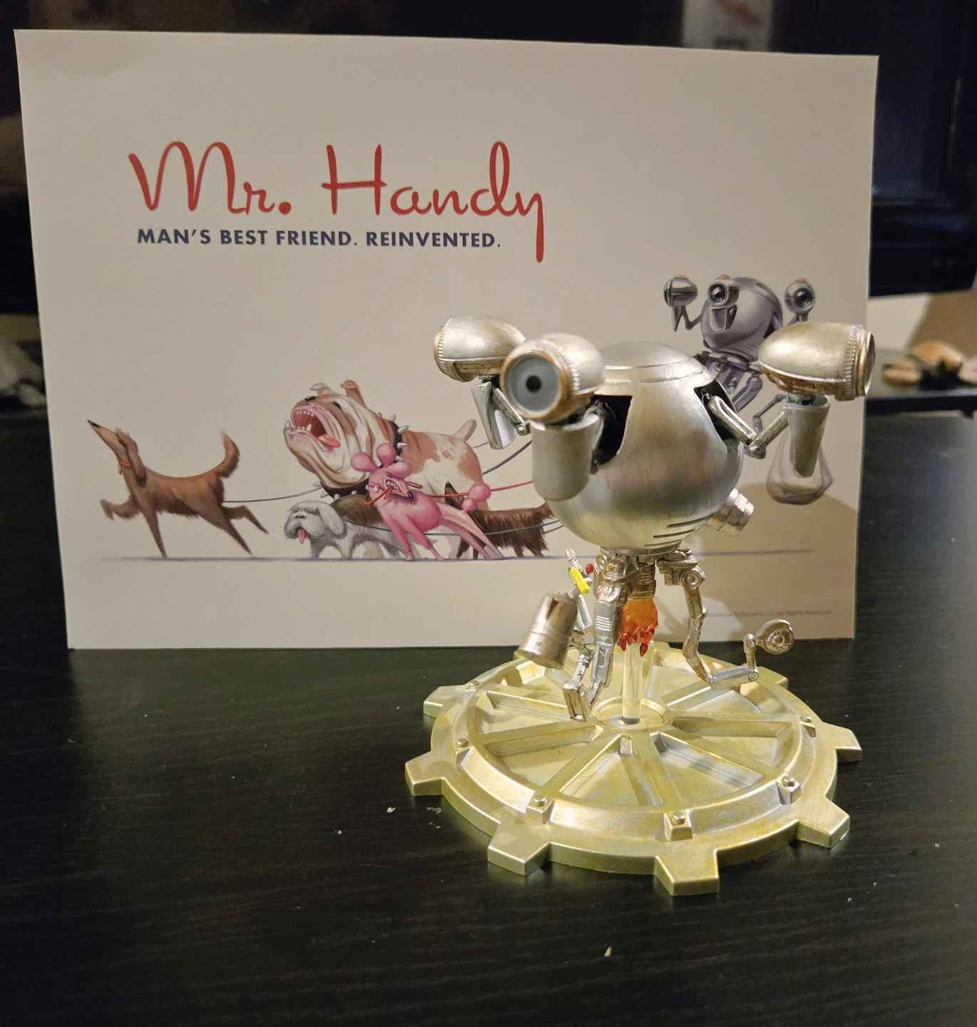 Limited Edition Fallout Mr. Handy Display Figure