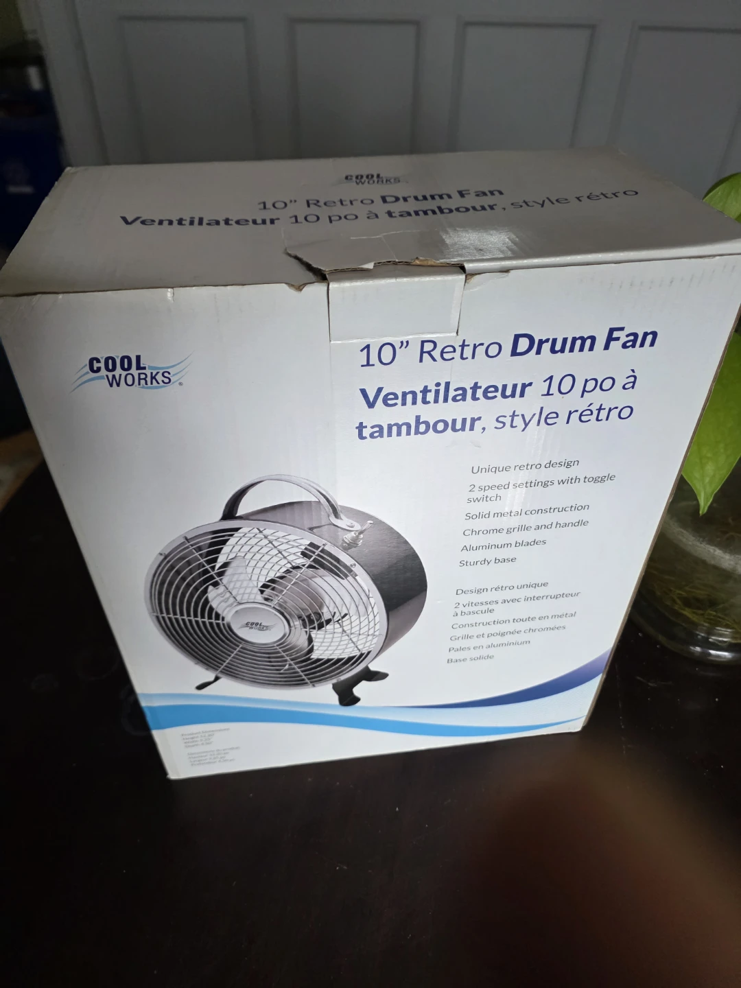 Coolworks 10" Retro Drum Fan