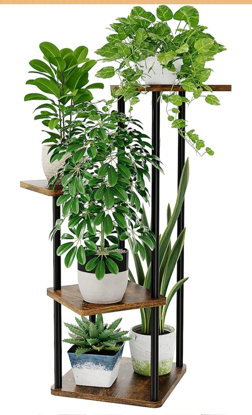 3-Tier Plant Stand for Indoor Use
