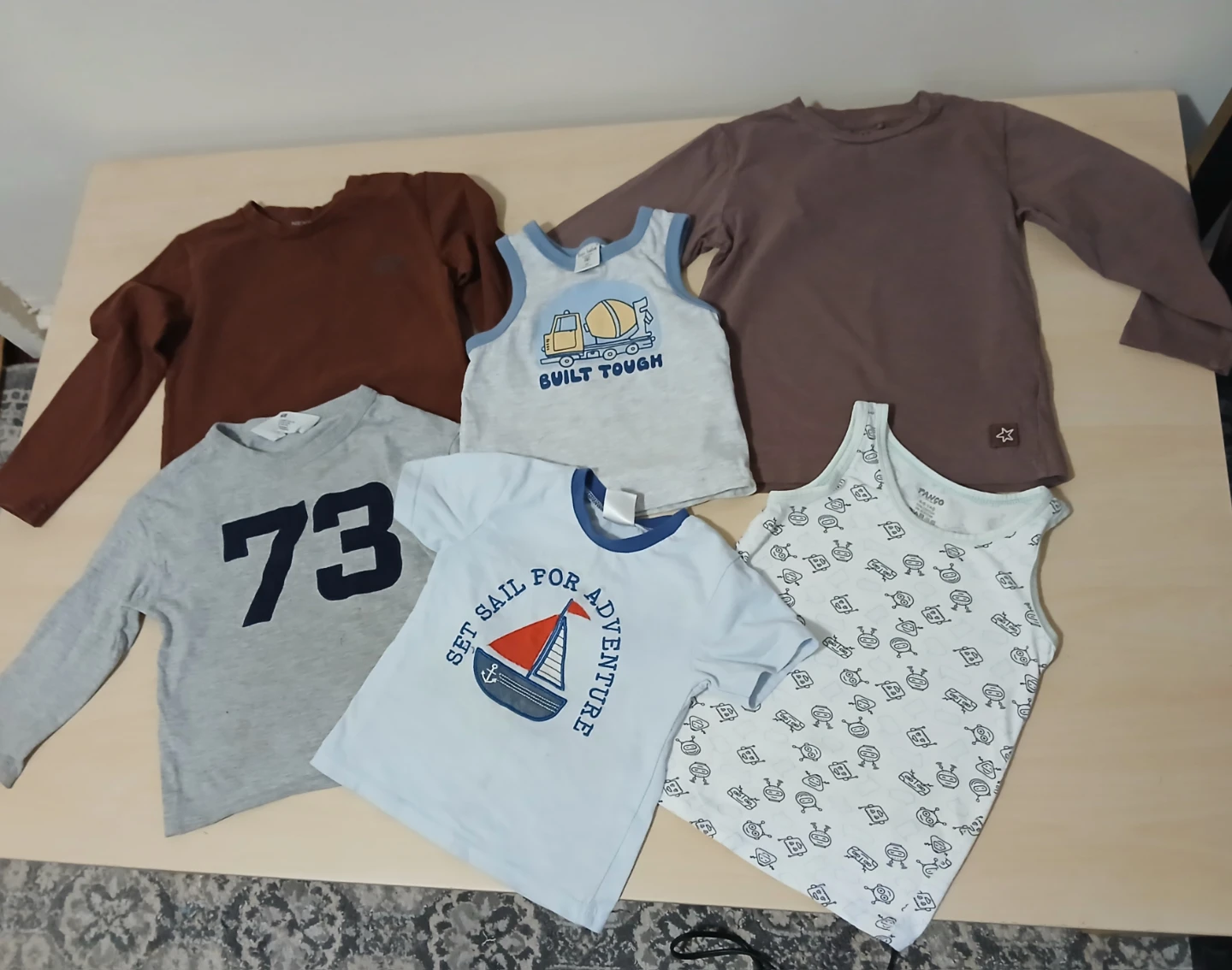 Kids Long Sleeve Shirts and Tank Tops Bundle - photo 2