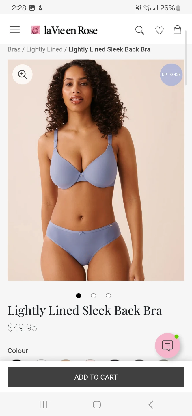 La Vie en Rose Bra 32B