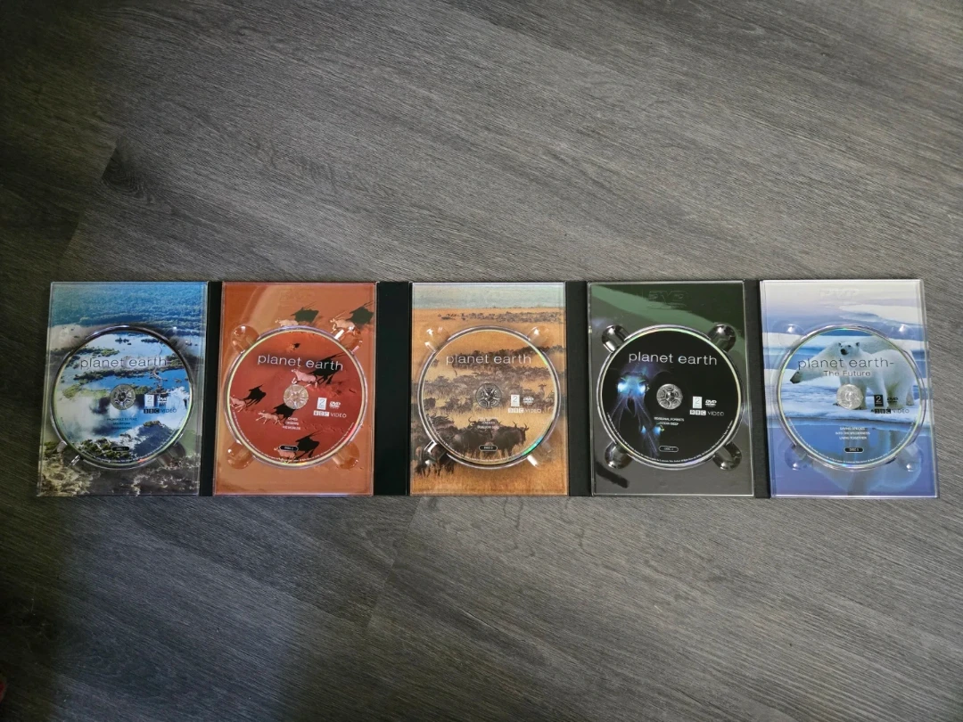 PLANET EARTH * BBC Nature ** FIVE DVDS ... Collection Box Set - photo 2