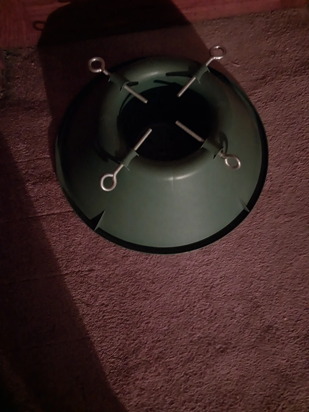Green Plastic Christmas Tree Stand