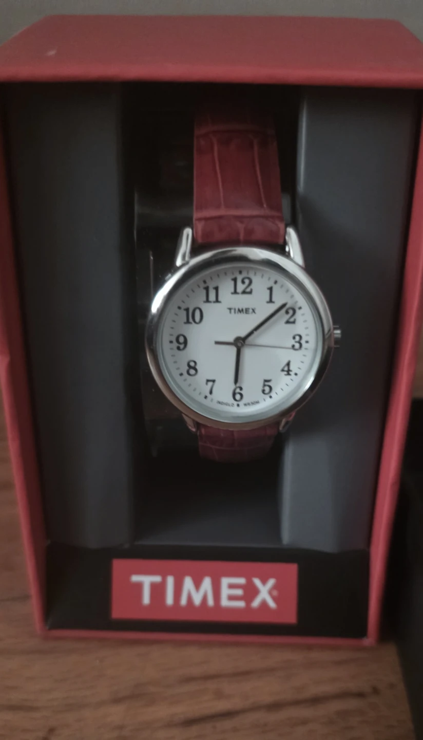 Timex Women's Watch with Red Croc-Embossed Strap - photo 3