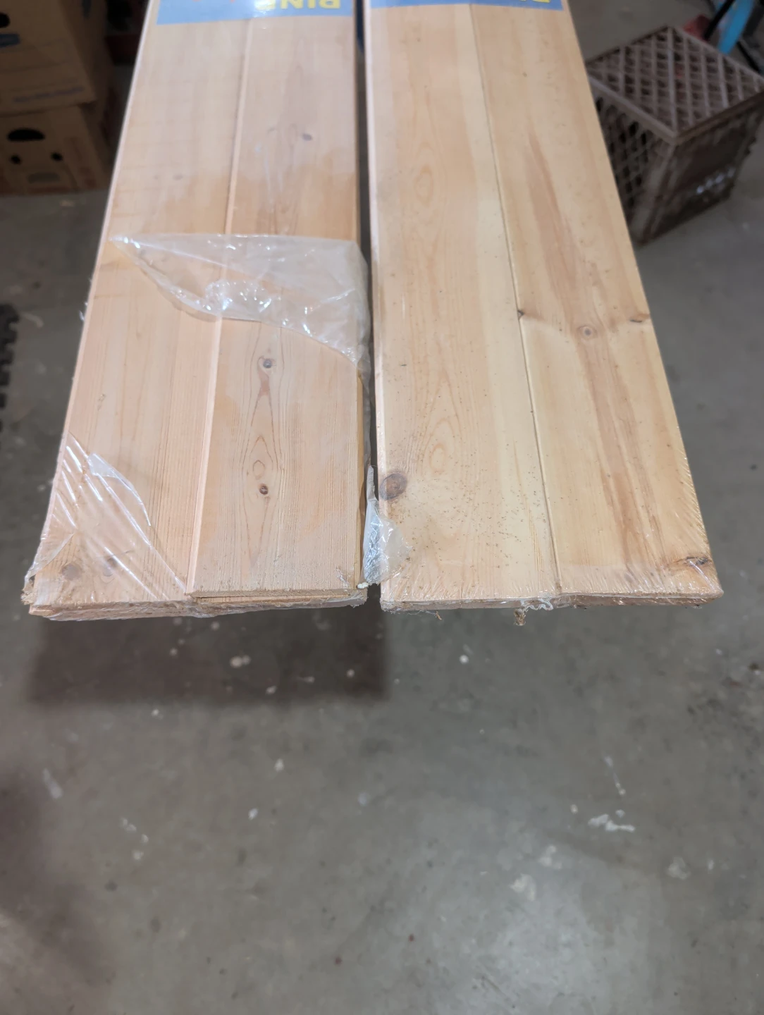 New Old Stock Cariboo Pine V-Joint Panelling (2 Packs Available) - photo 3