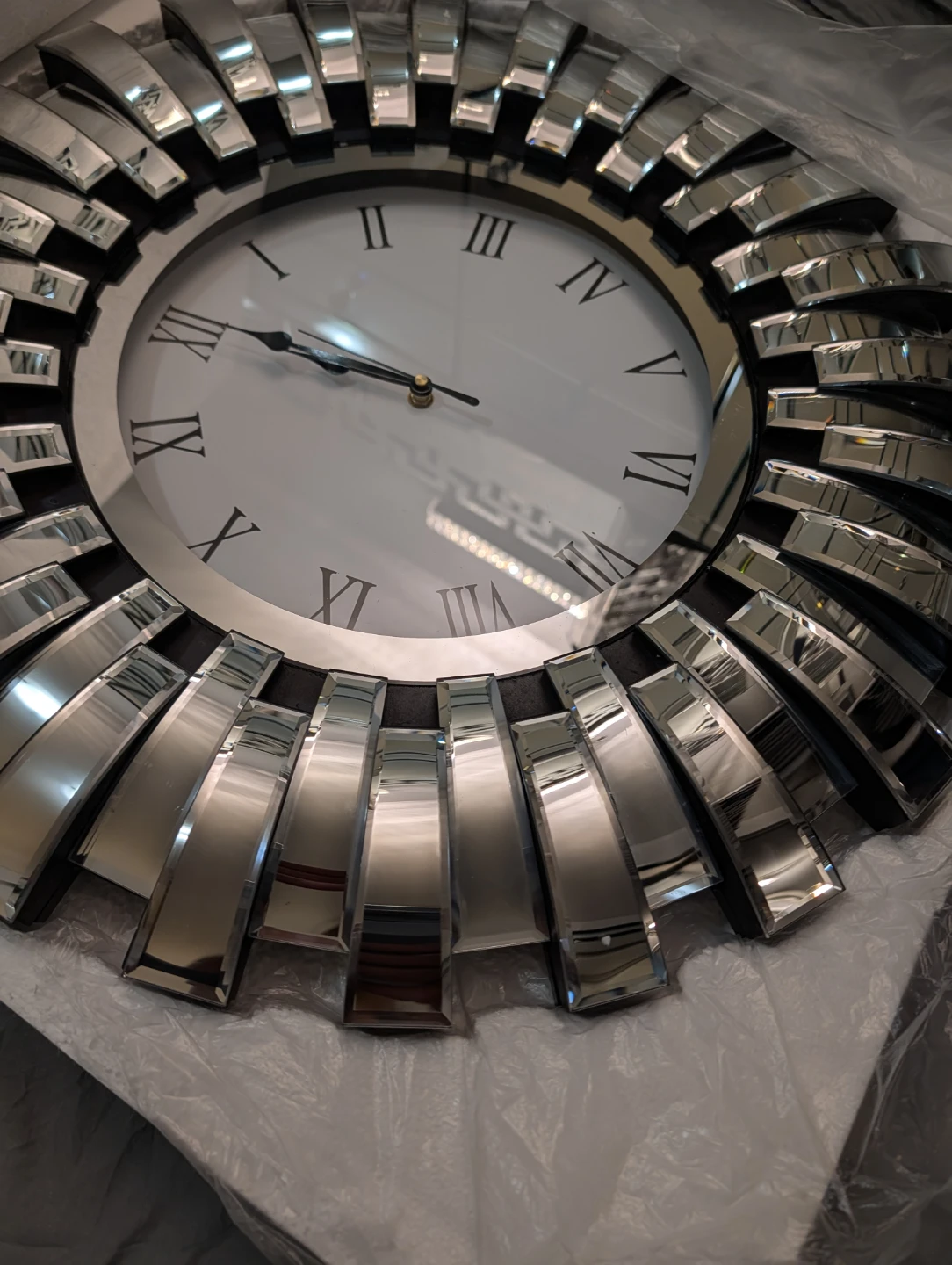 Decorative Sunburst Wall Clock
