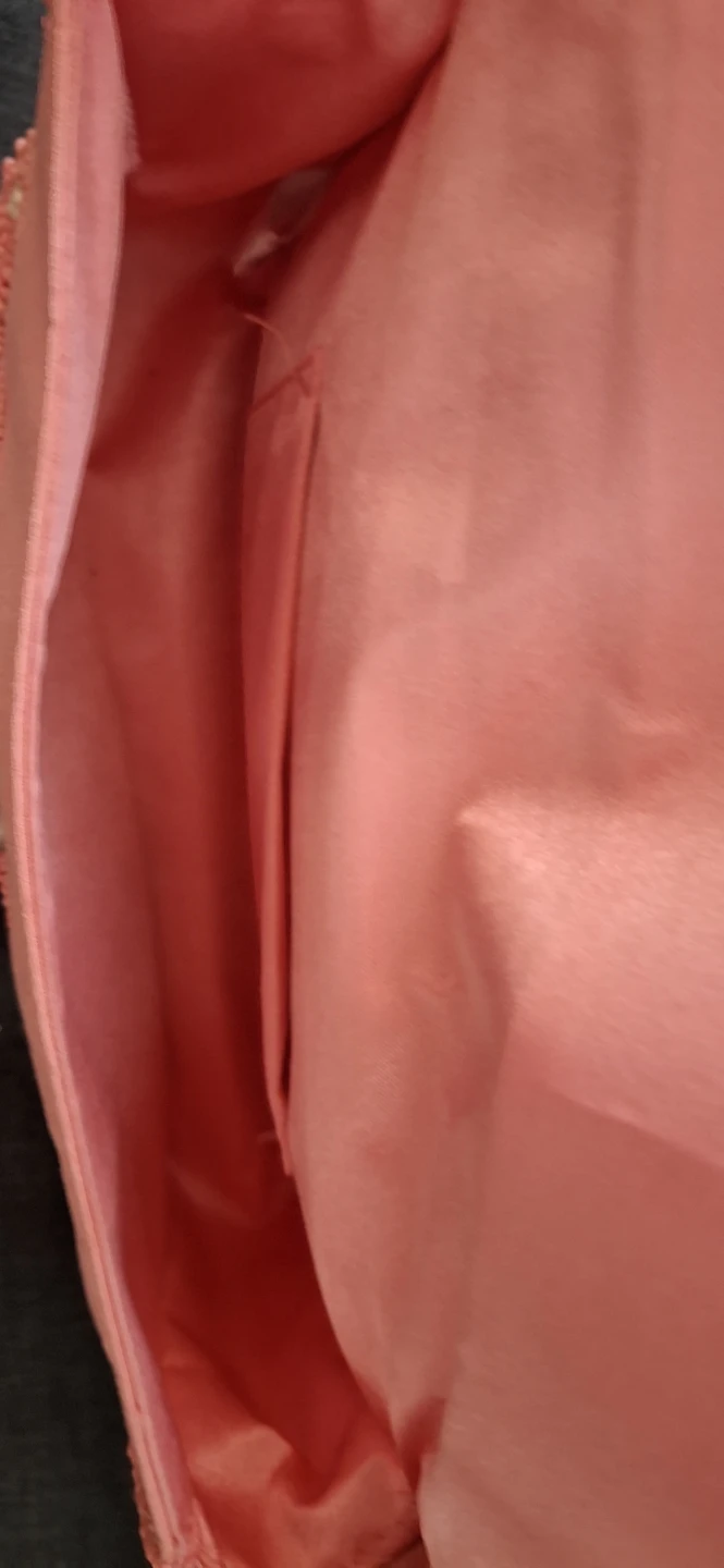 Pink beaded floral shoulder bag - photo 3