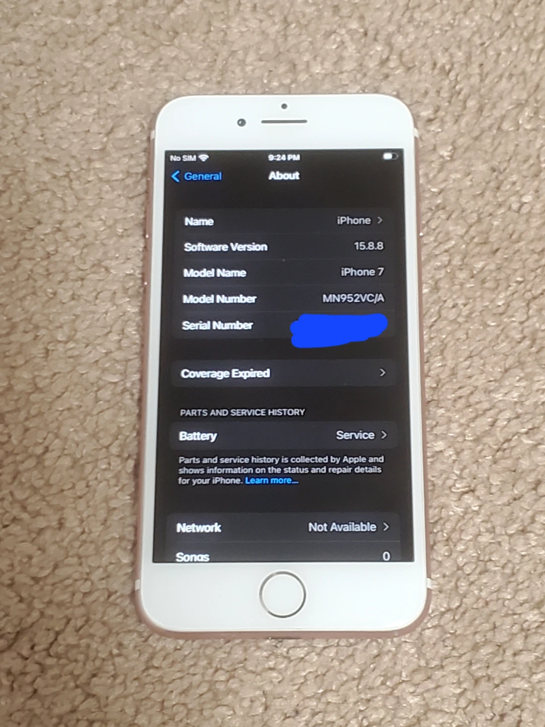 Apple iPhone 7 Rose Gold 128 GB - photo 2