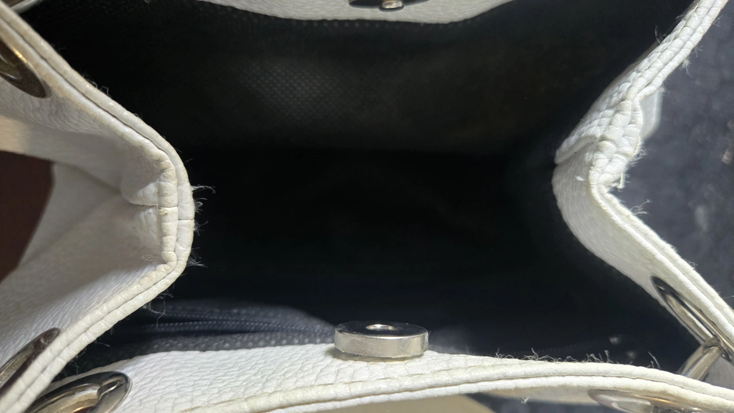Prada White Leather Mini Shoulder Bag - photo 3