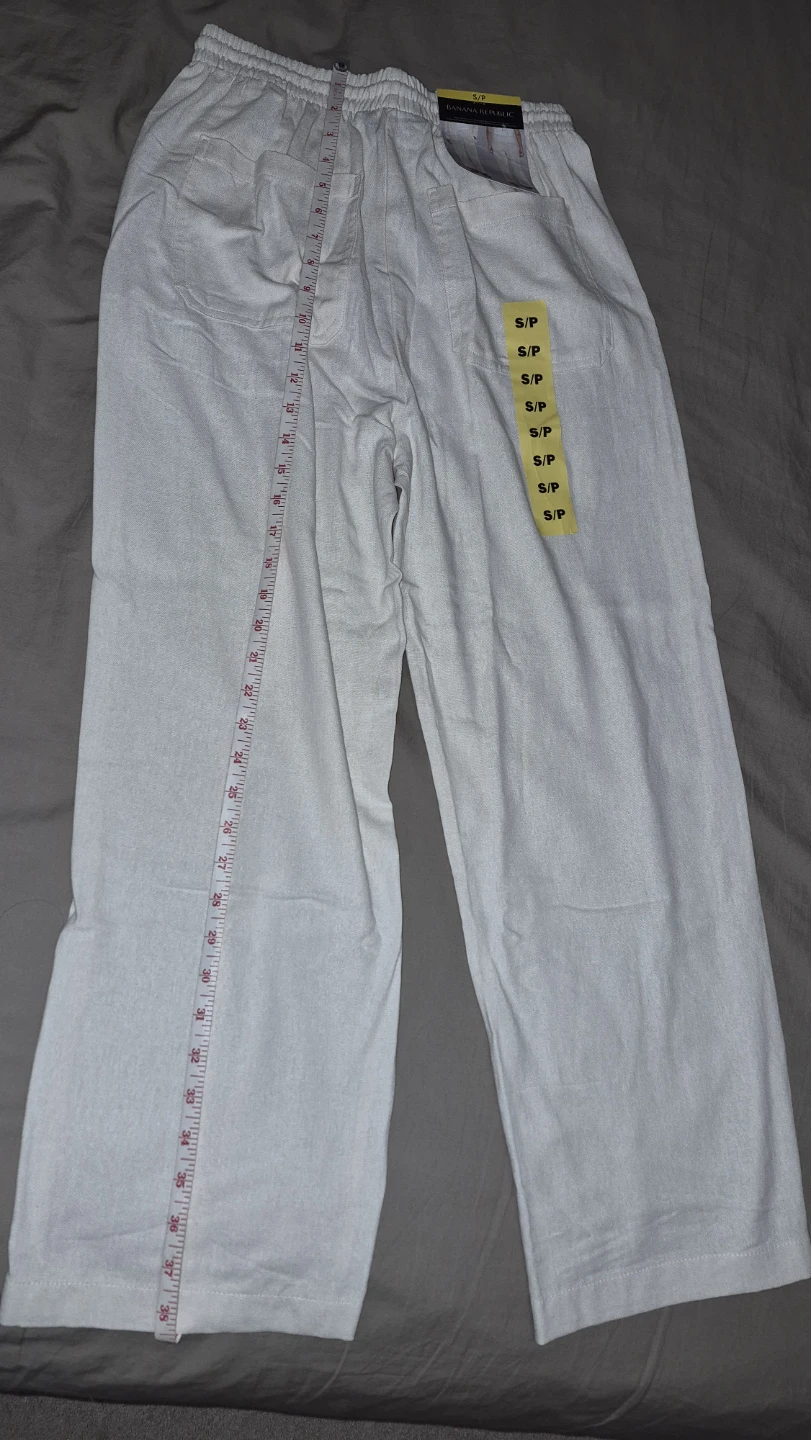 Brand New | Banana Republic Linen Blend Wide Leg Pants S/P - photo 2