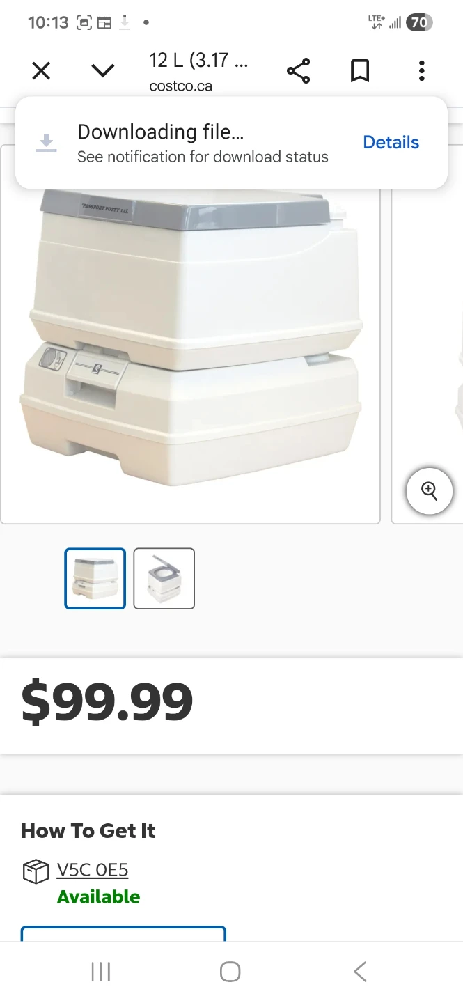 Passport Portable Toilet 2 Section - photo 2
