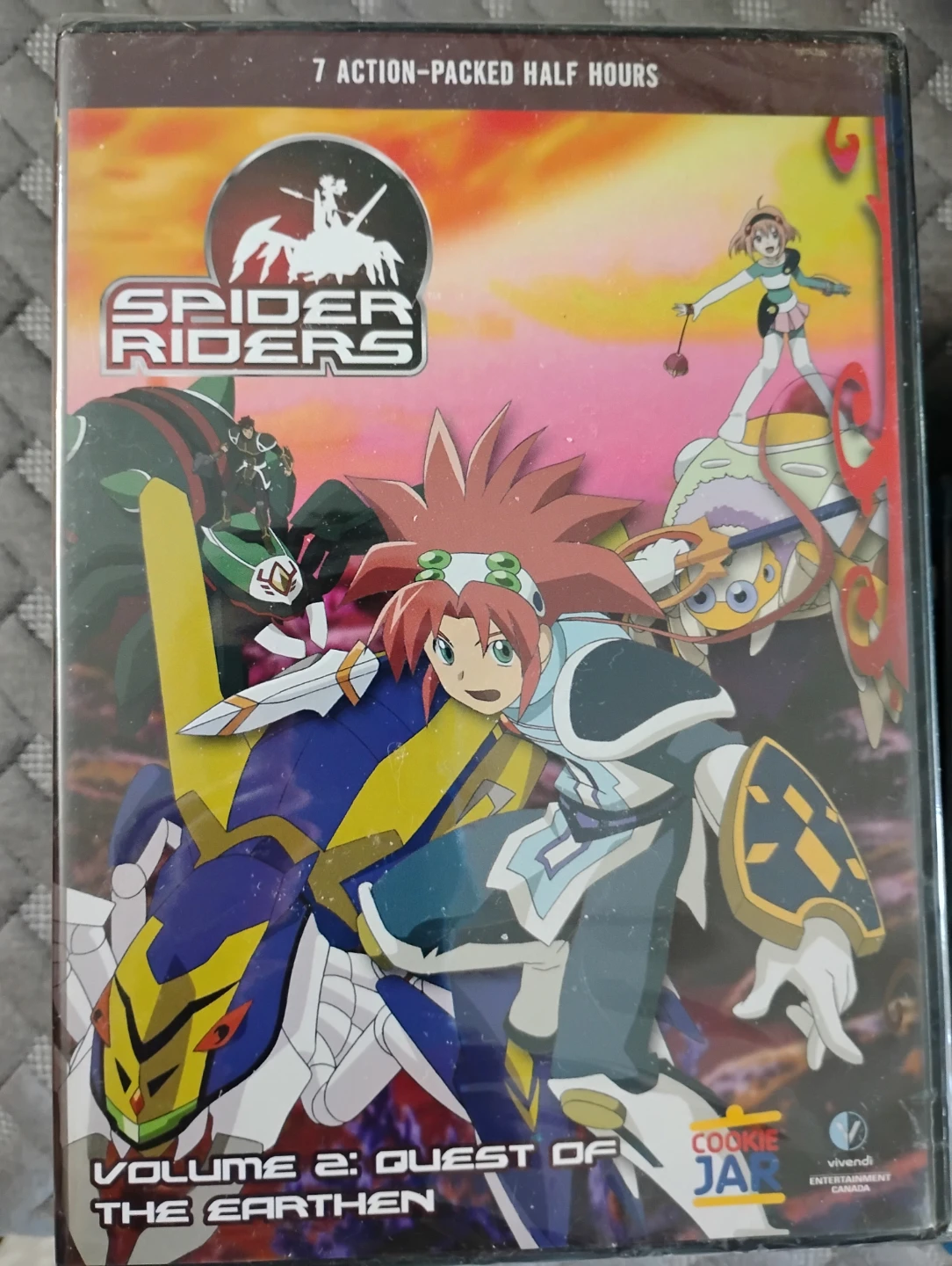 4 New Spider Riders DVD Vol 2,3,4,& 5 Japanese Anime - photo 4