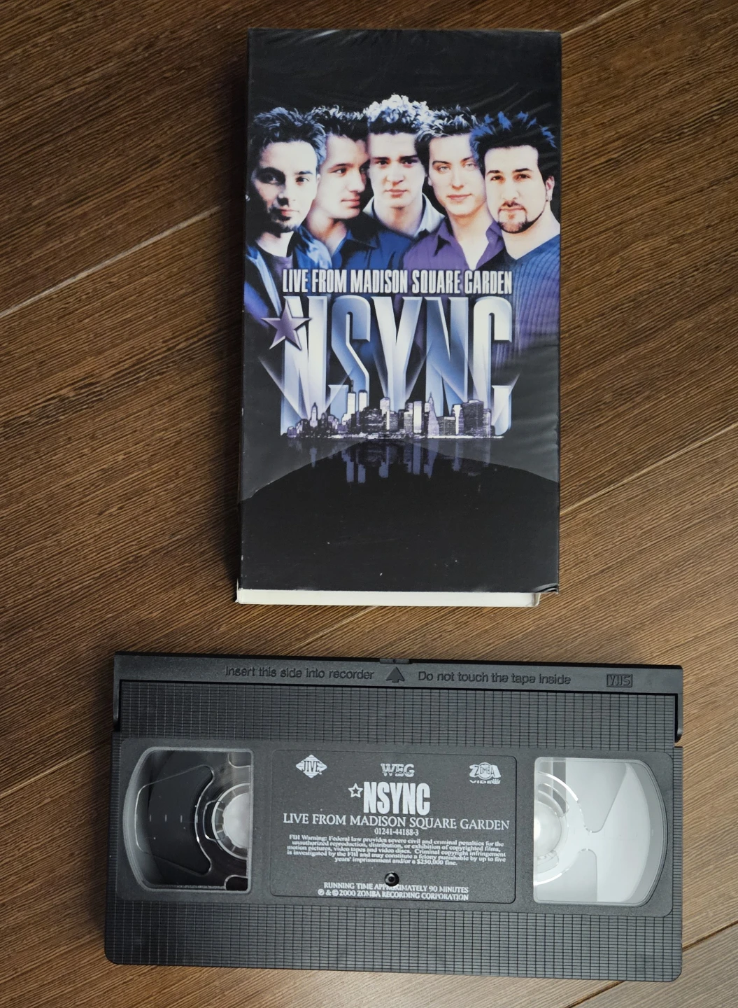 NSYNC Live From Madison Square Garden VHS Tape - photo 2