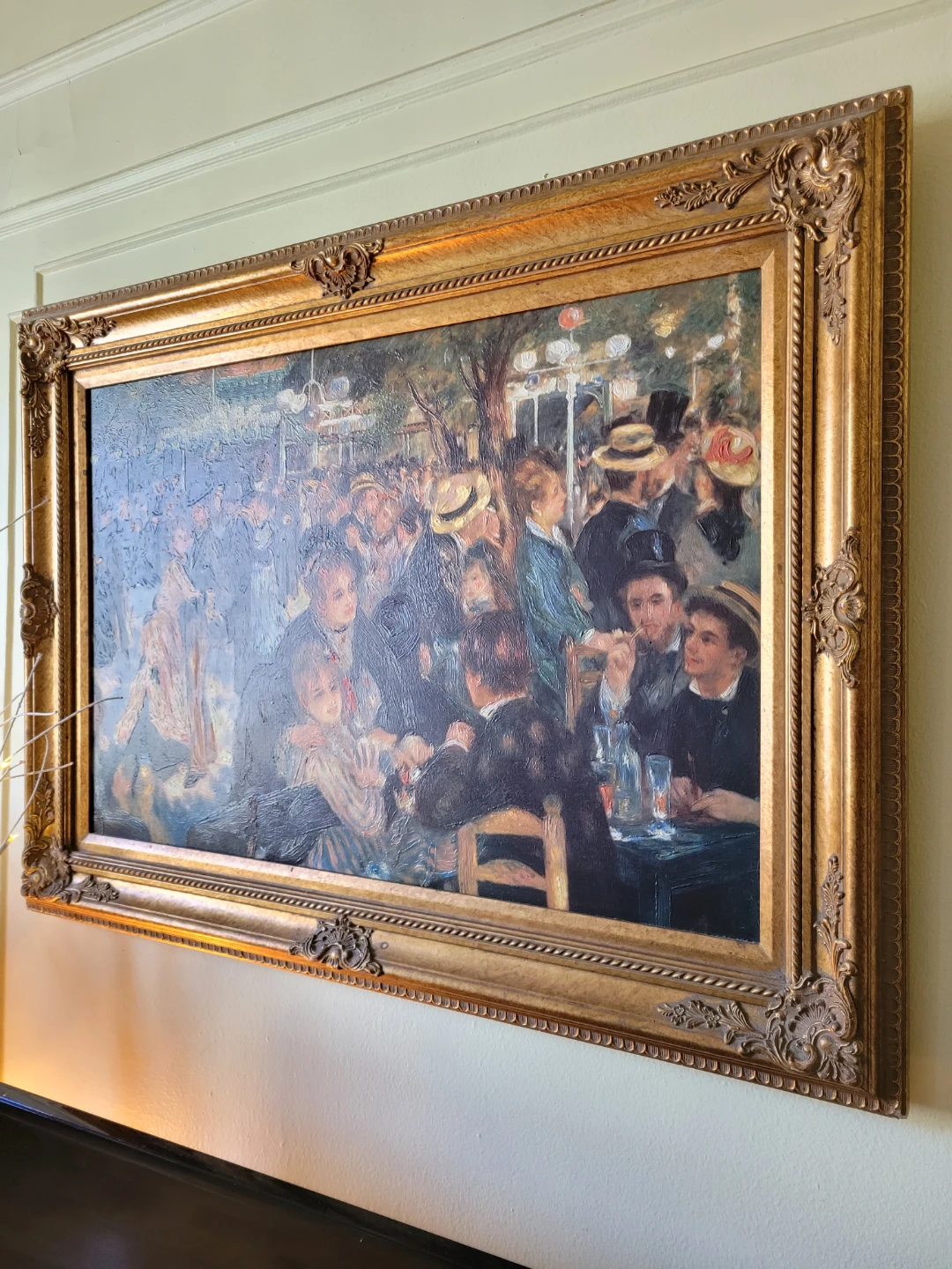 Framed Print of Renoir's Bal du moulin de la Galette