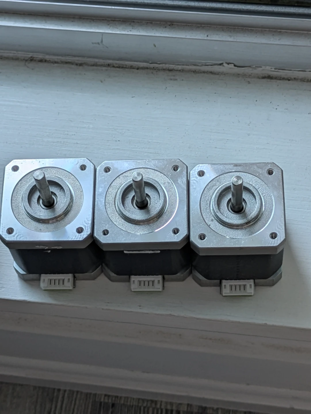 3x NEMA 17 Stepper Motors