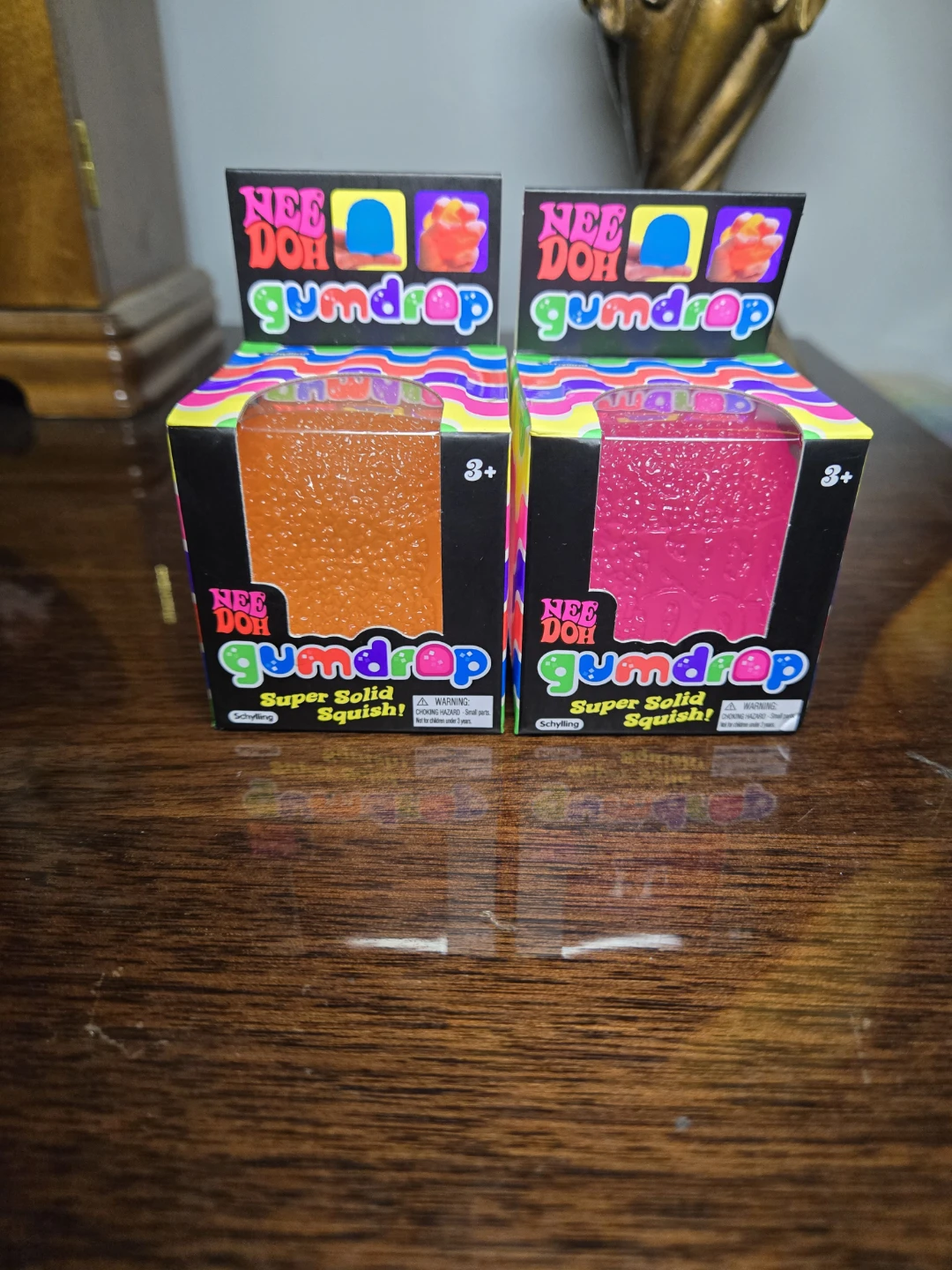 Nee Doh Gumdrop Super Solid Squish Toy (2 Count)