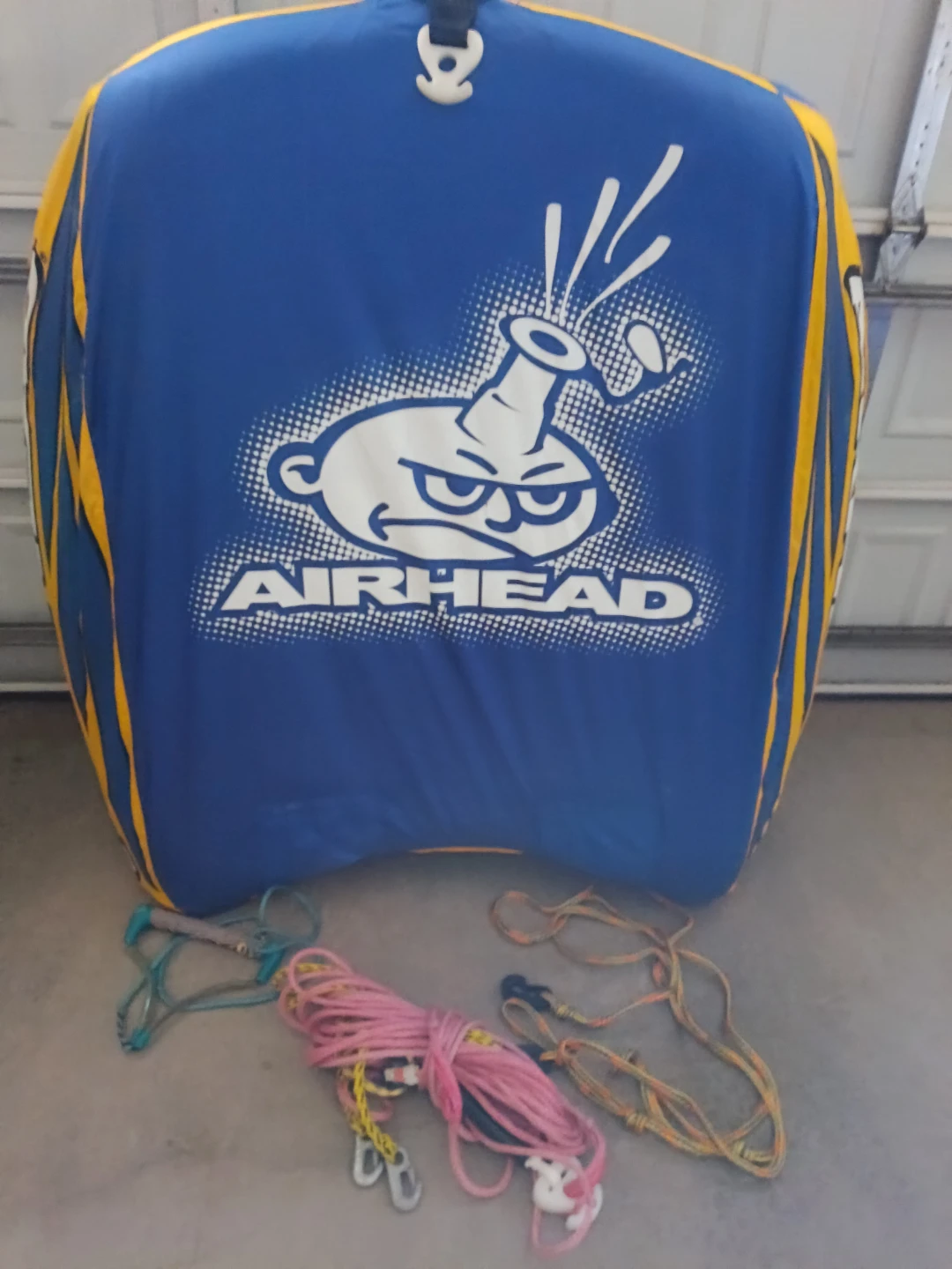 Airhead Matrix 2 Inflatable Towable Tube with Ropes - photo 3