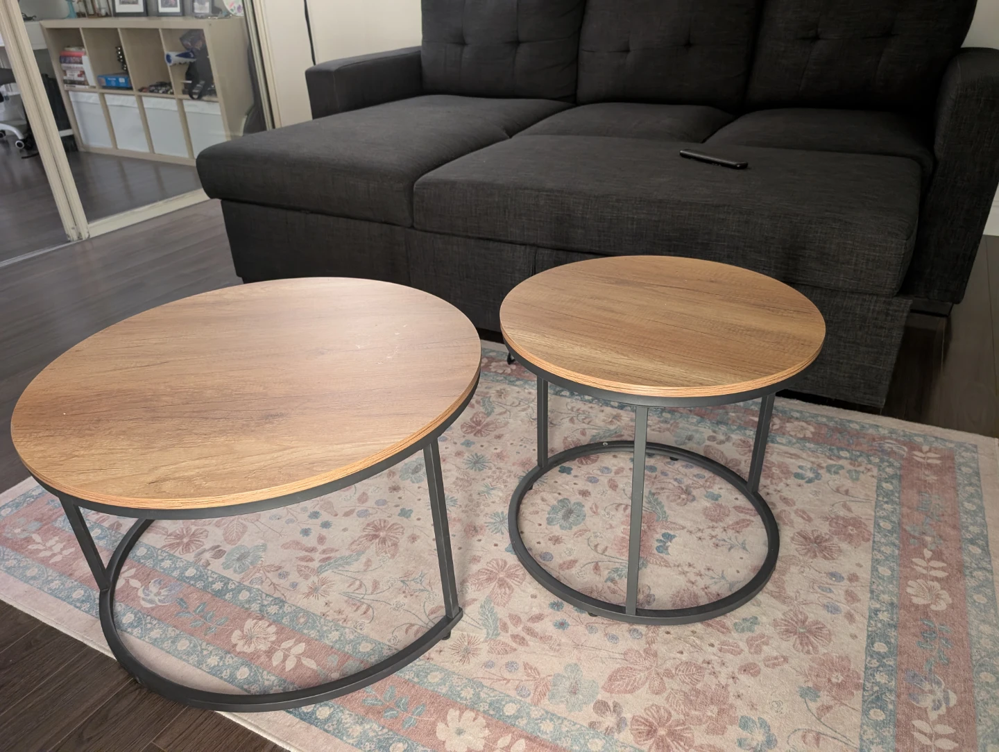 Set of 2 Nesting Coffee Tables - photo 2