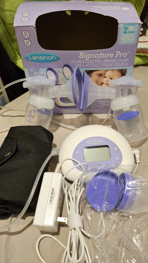Lansinoh Signature Pro Double Electric Breast Pump - photo 4