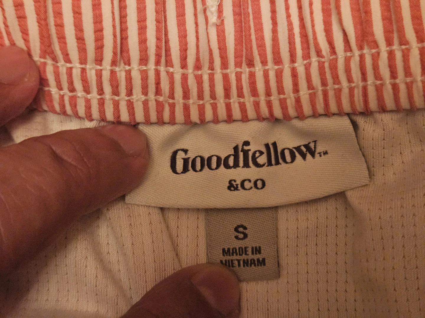 Goodfellow & Co Striped Swim Trunks Size S - photo 3