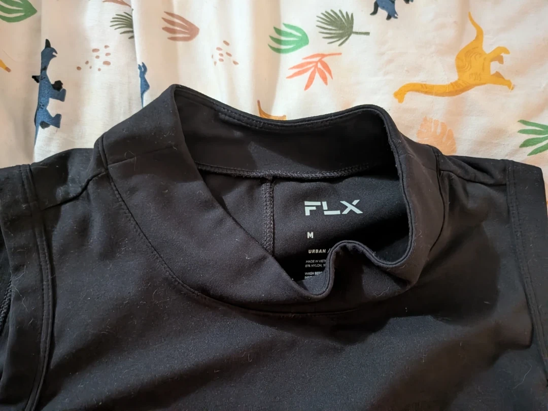 FLX Black Sleeveless Mock Neck Dress - photo 2