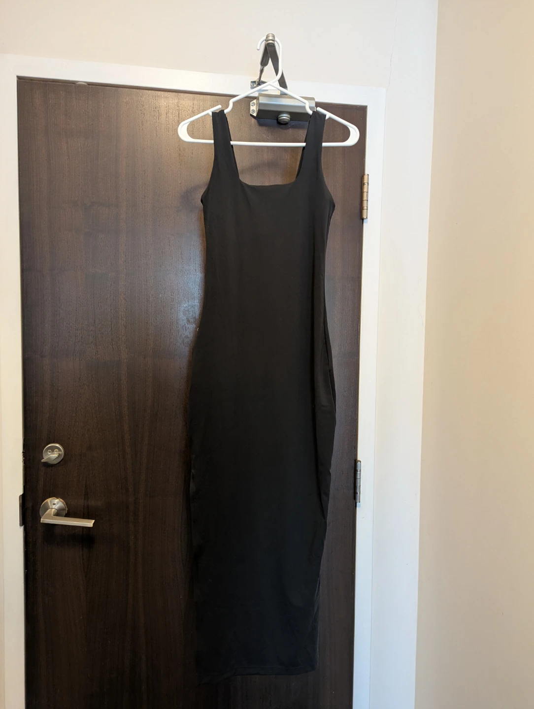 Rayn Black Maxi Dress and Cropped Top