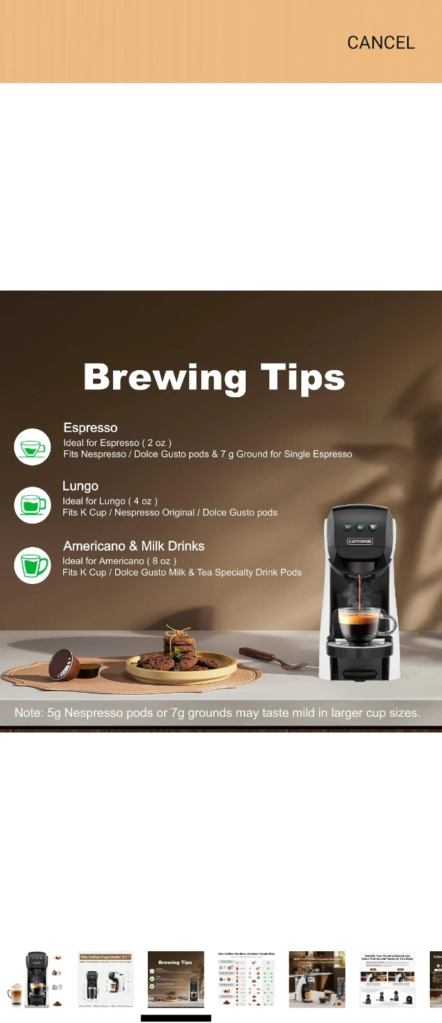 CAPXSNOB Multi-Pod System Espresso Machine - photo 3