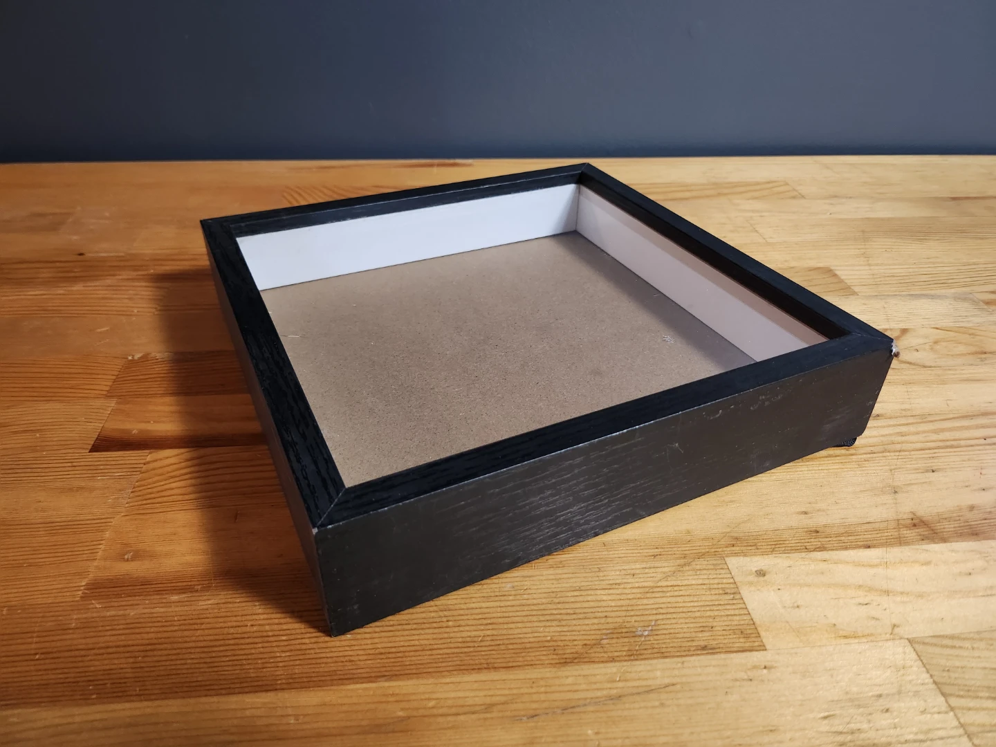 Shadow Box Square Picture Frame Black - photo 5